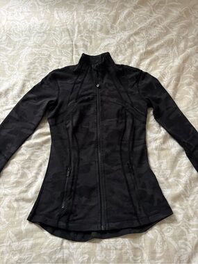 Lululemon Black Camo Define Jacket